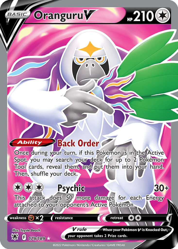 Oranguru V card