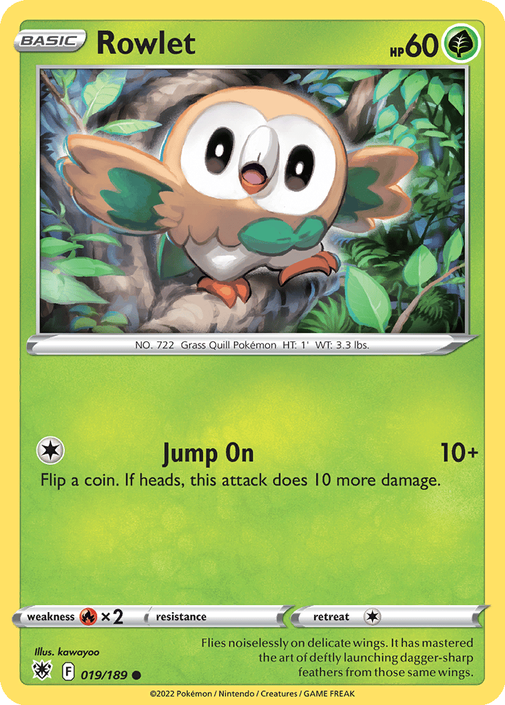 Rowlet Cards | Dex - for TCG Collectors