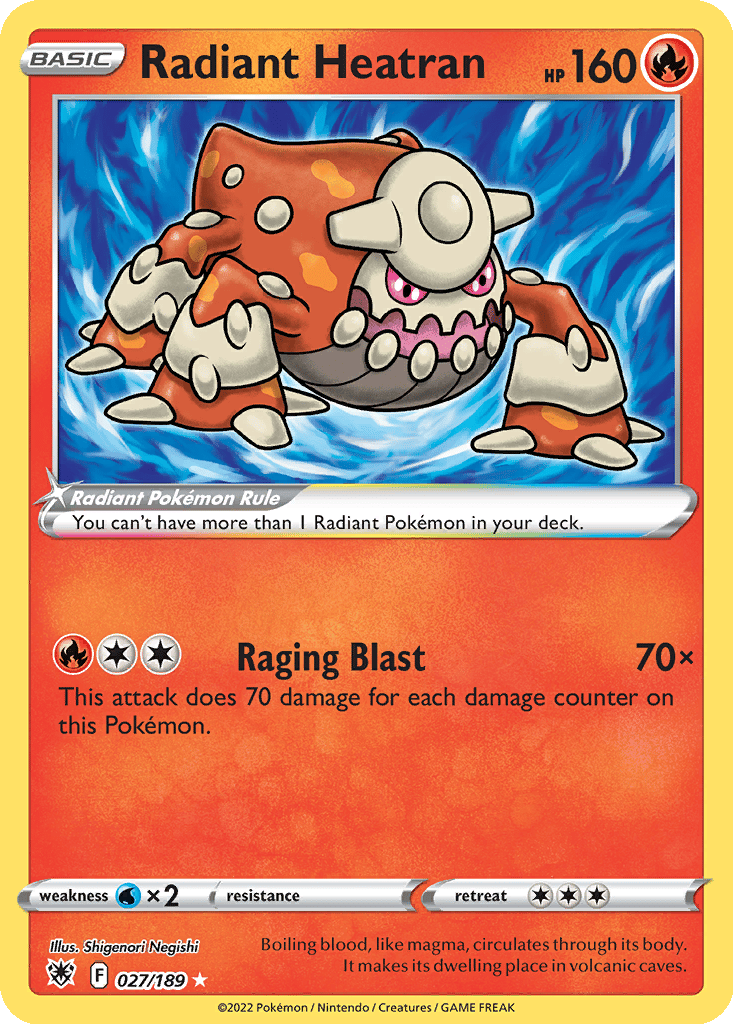 Radiant Heatran card