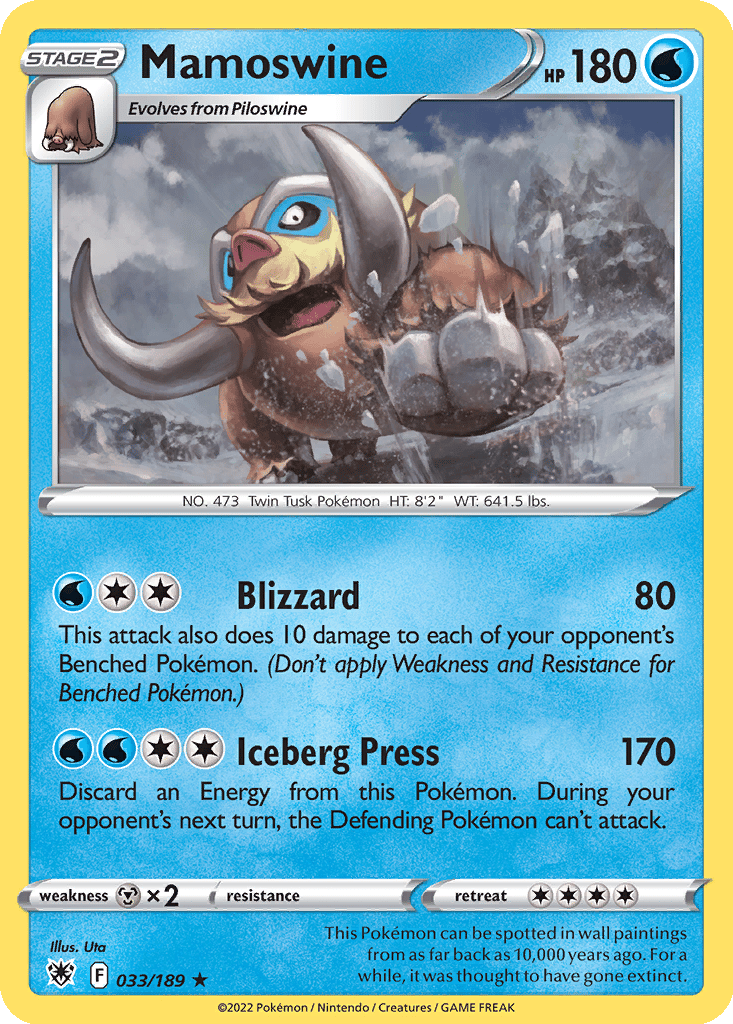 Mamoswine card
