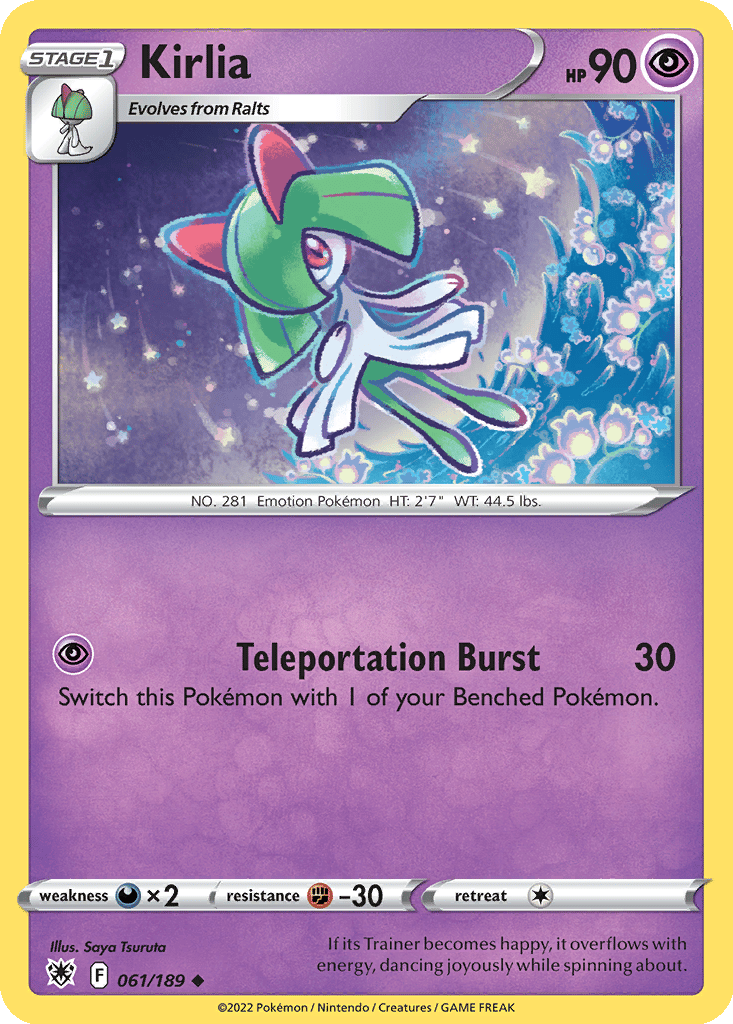 Kirlia card