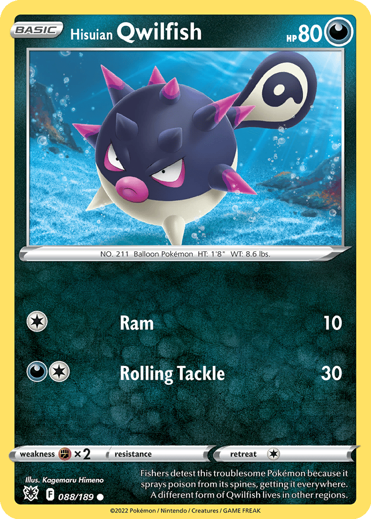 Qwilfish Cards | Dex - for TCG Collectors
