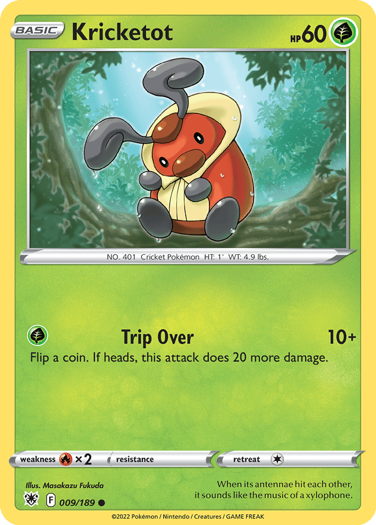 Kricketot card