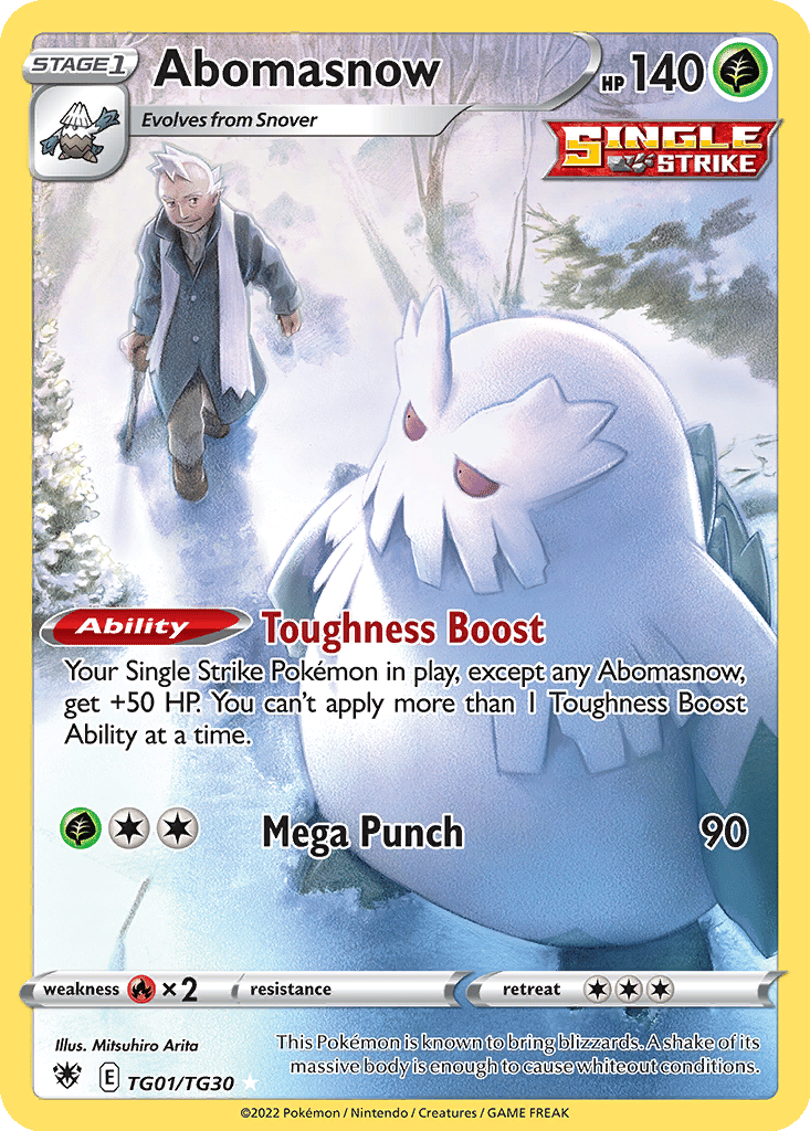 Abomasnow card