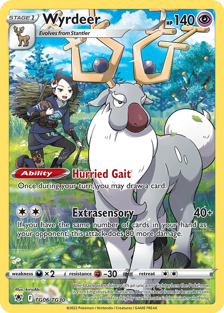 Wyrdeer card