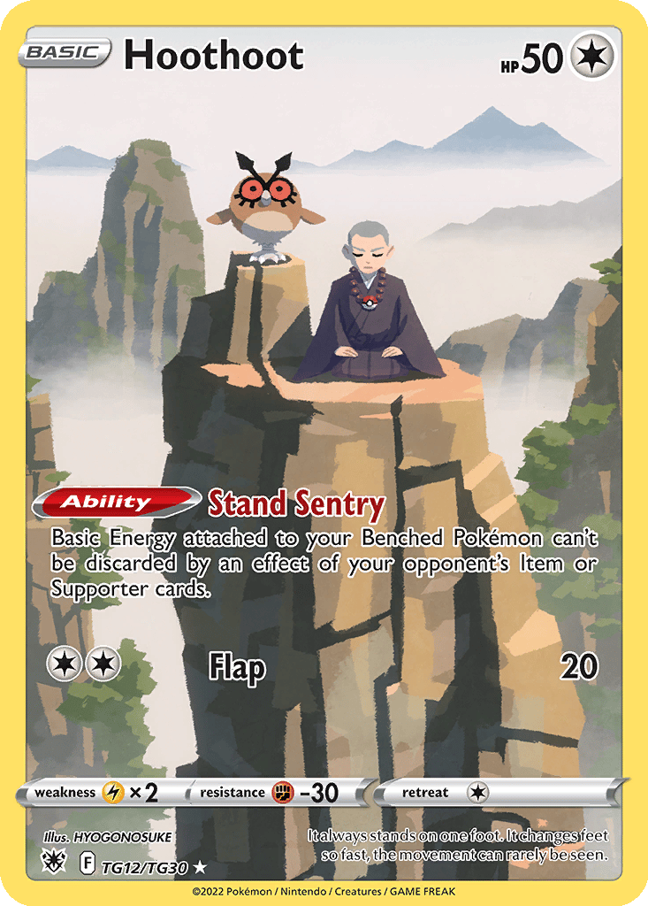Hoothoot card