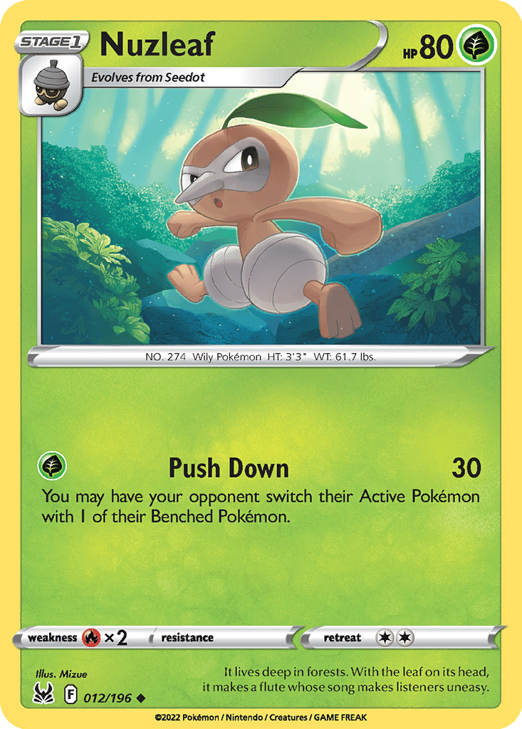 Nuzleaf card