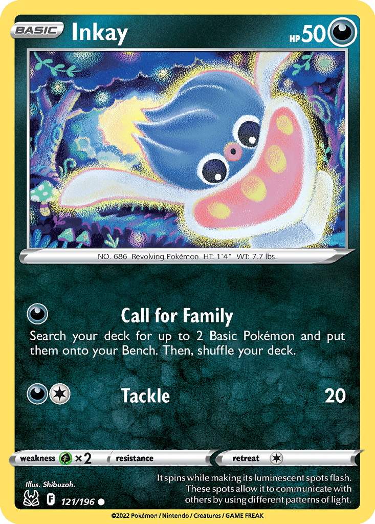 Inkay card