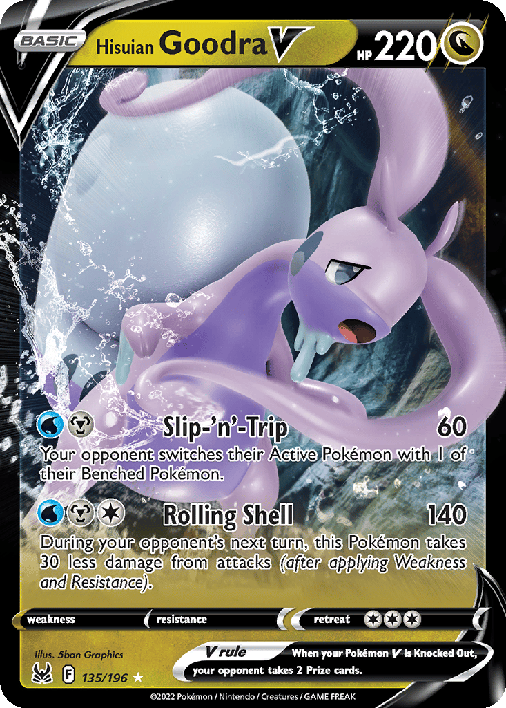 Hisuian Goodra V card