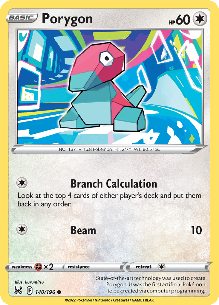 Porygon card