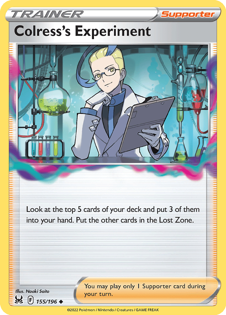 Colress's Experiment card
