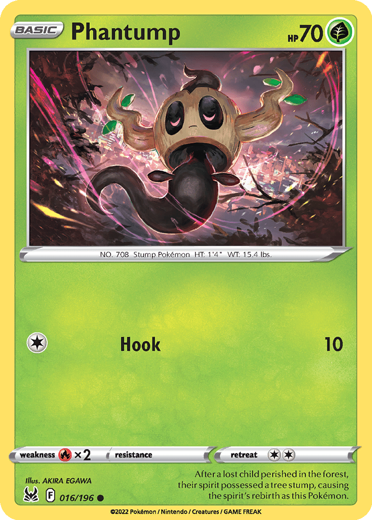 Phantump card