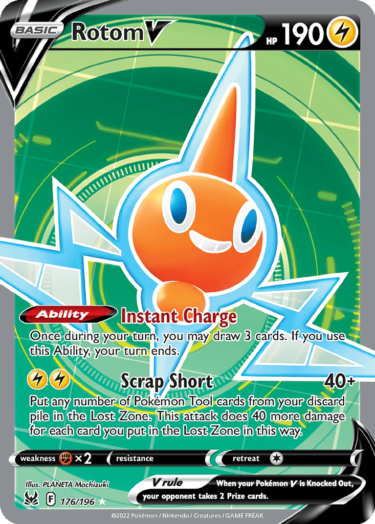 Rotom V card