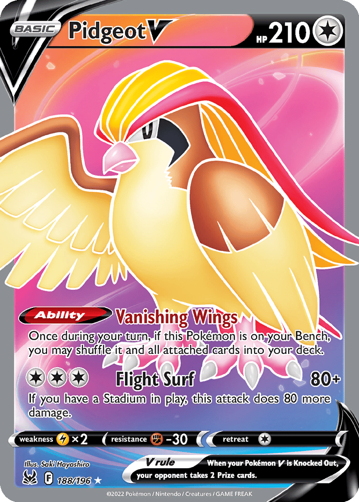 Pidgeot Cards | Dex - for TCG Collectors