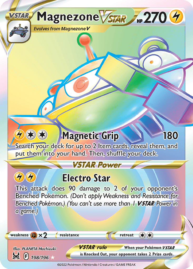 pokemon card magnezone 226/198 Magnezone Ex