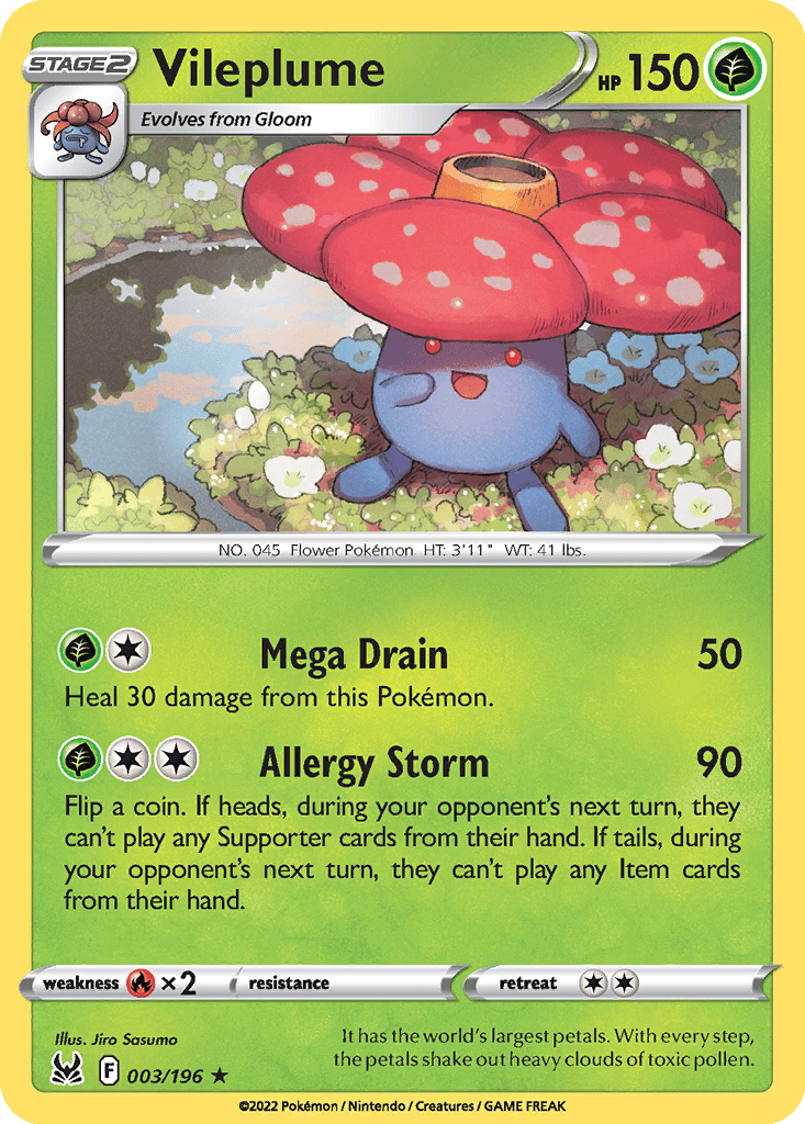 Vileplume card