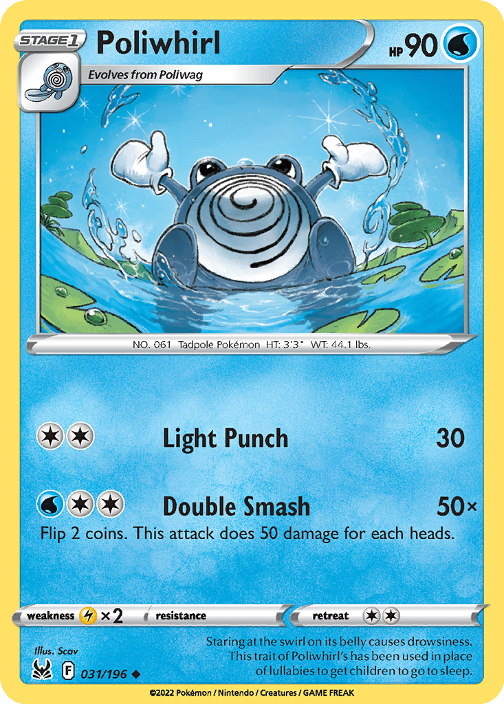 Poliwhirl card