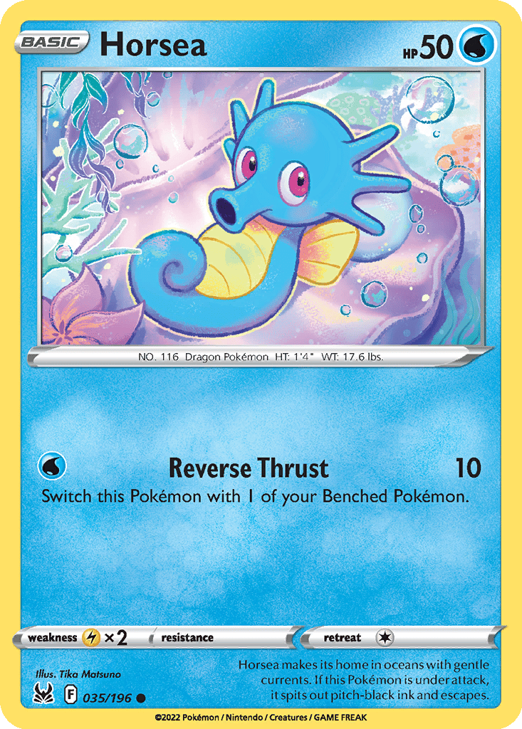 Horsea card