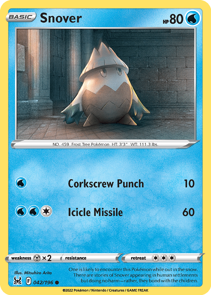 Snover card