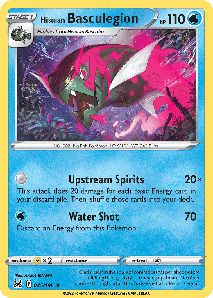Hisuian Basculegion card