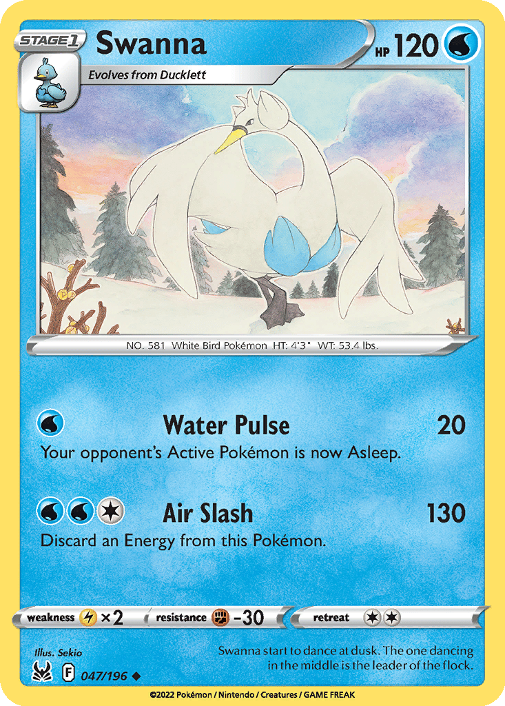 Swanna card
