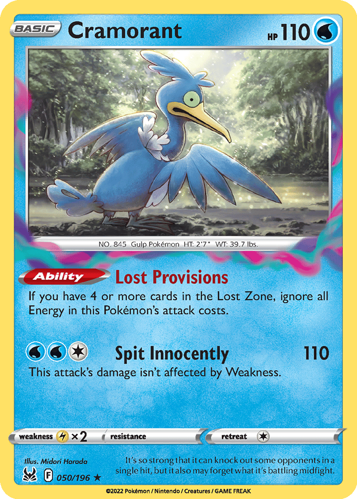 Cramorant card