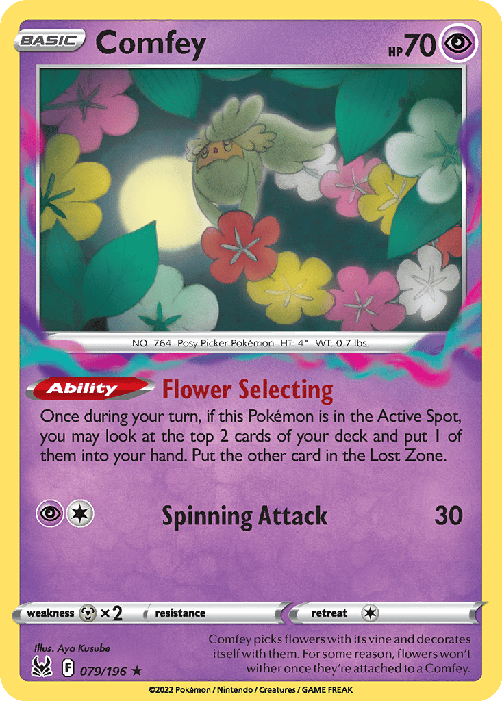 Comfey card