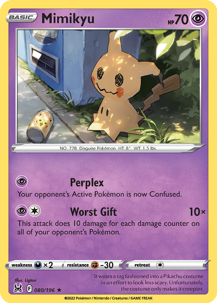 Mimikyu card