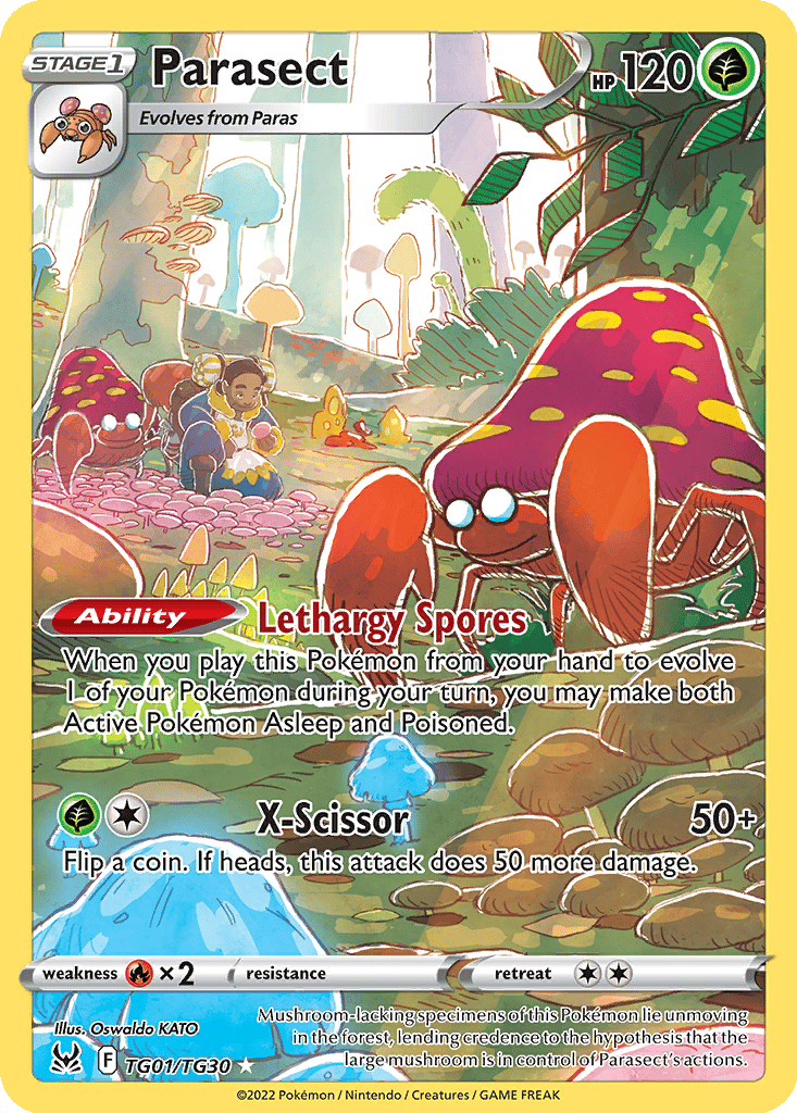 Parasect card