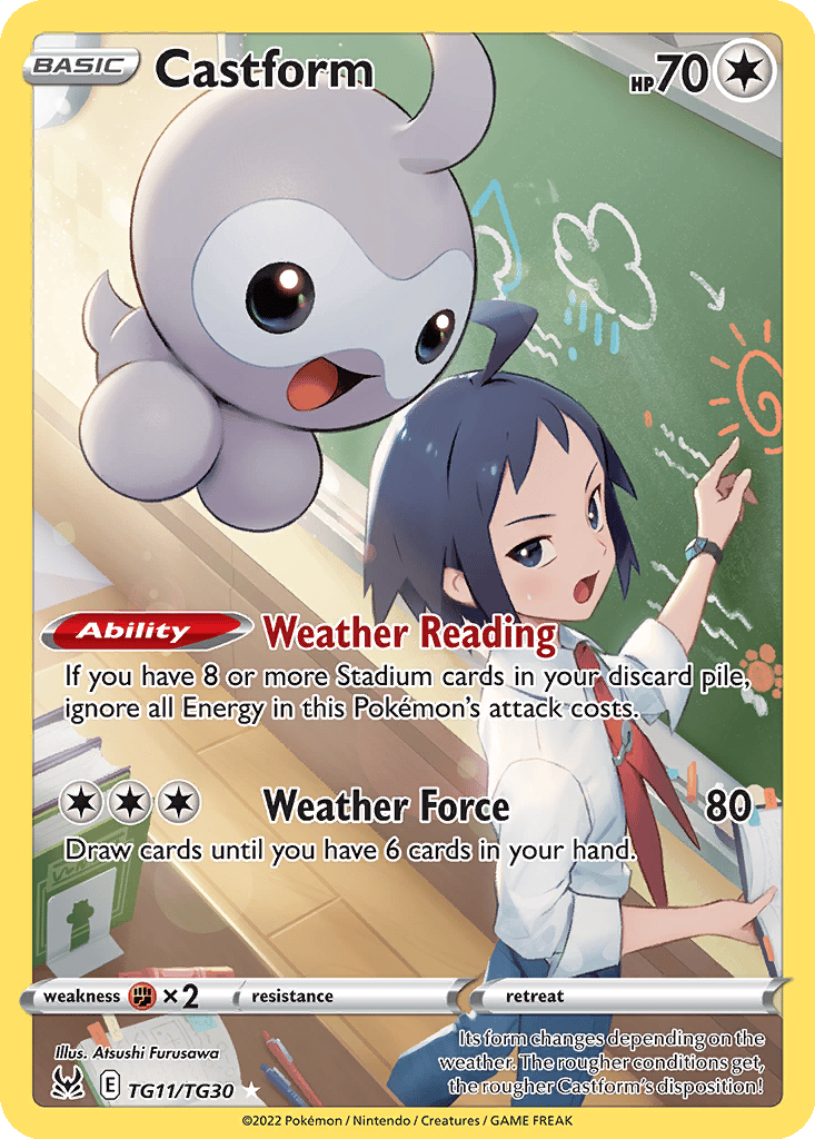 Castform card