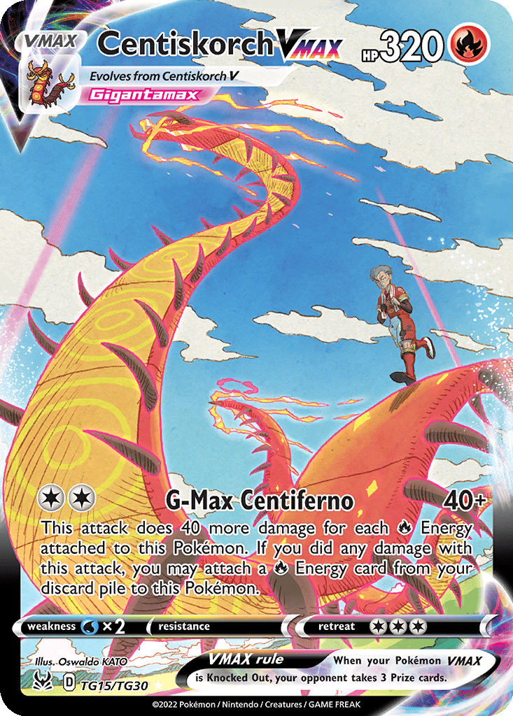 Centiskorch VMAX card