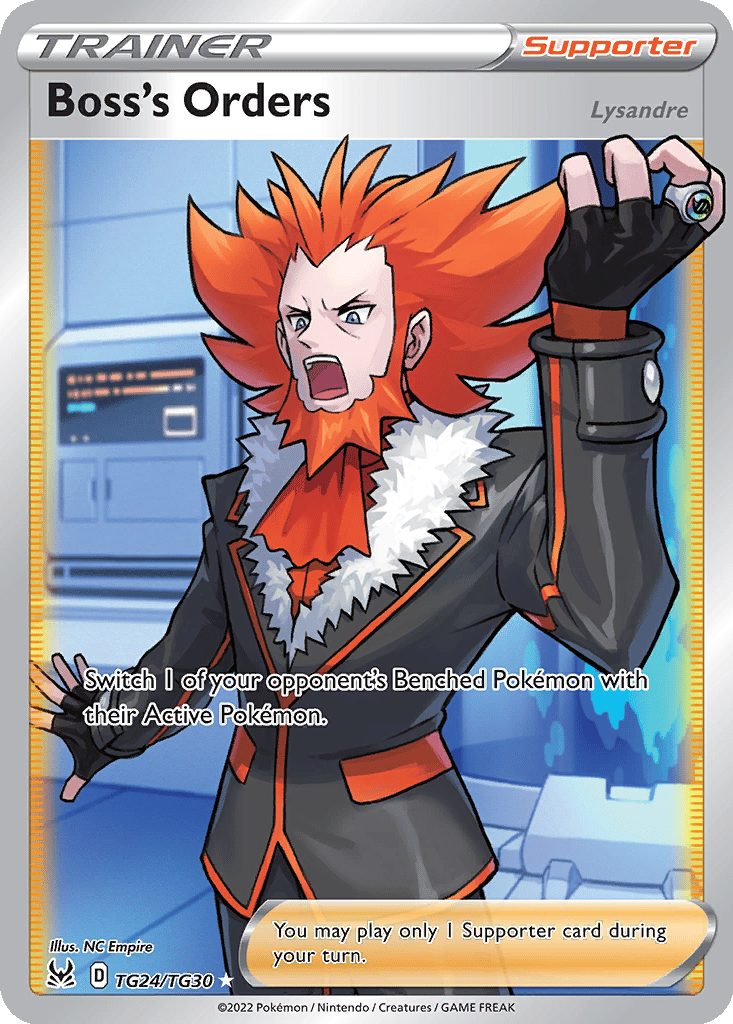 Boss's Orders (Lysandre) card