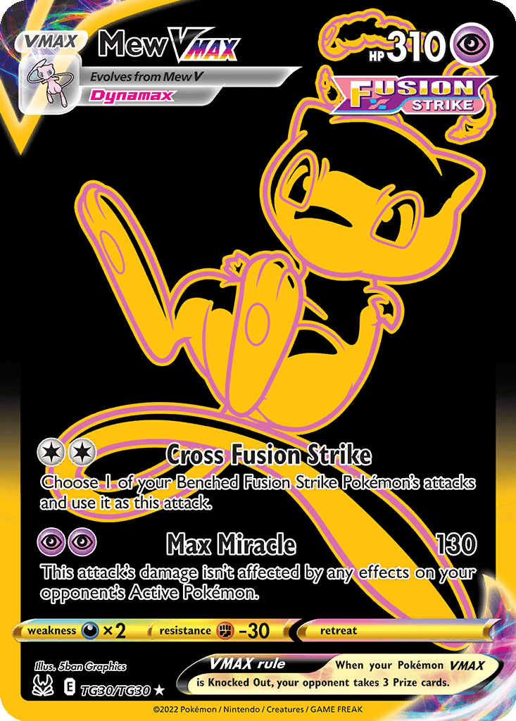 Mew VMAX card