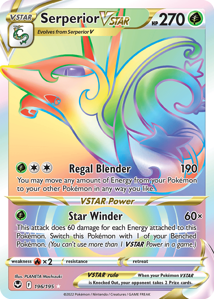 Serperior VSTAR card