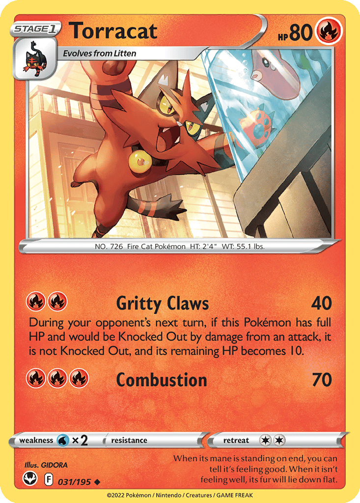 Torracat card