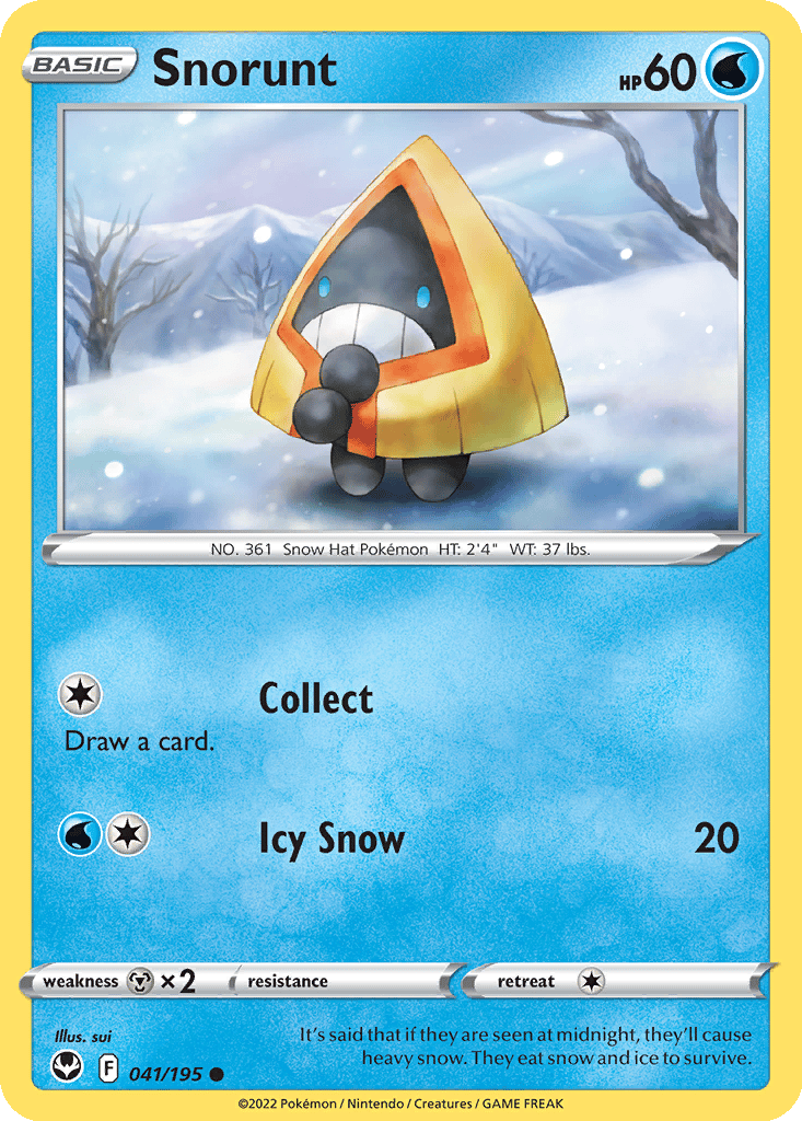 Snorunt card