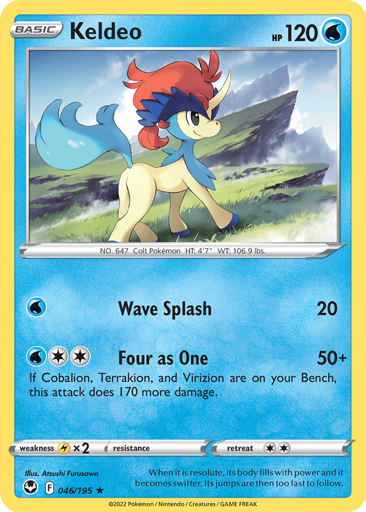 Keldeo card