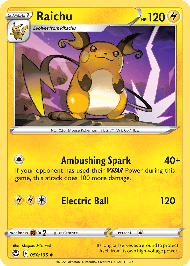 Raichu card