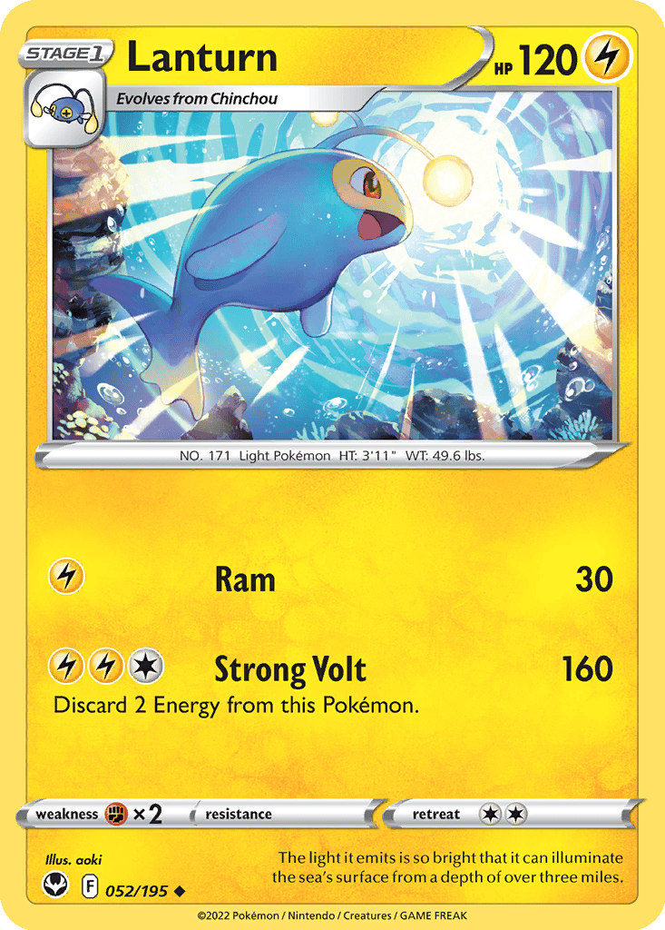 Lanturn ランターン　ポケモンカード エラーカード Lanturn Cards | Dex - for TCG Collectors