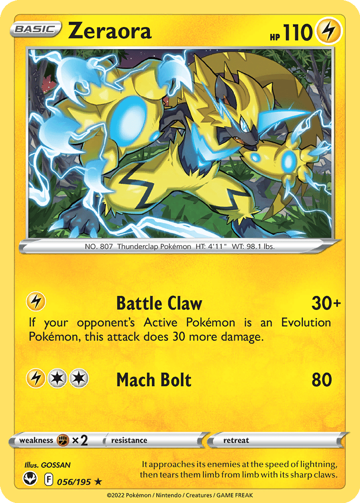 Zeraora card