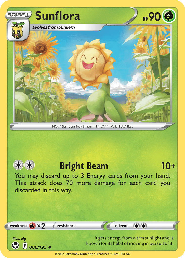Sunflora card