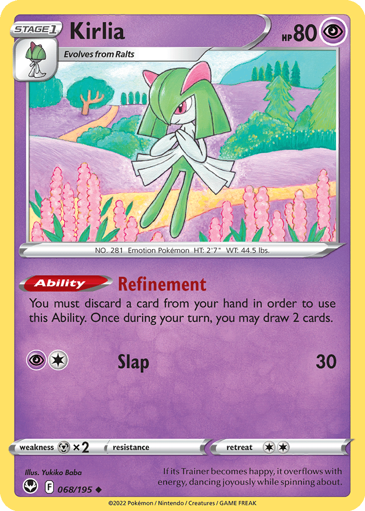 Kirlia card