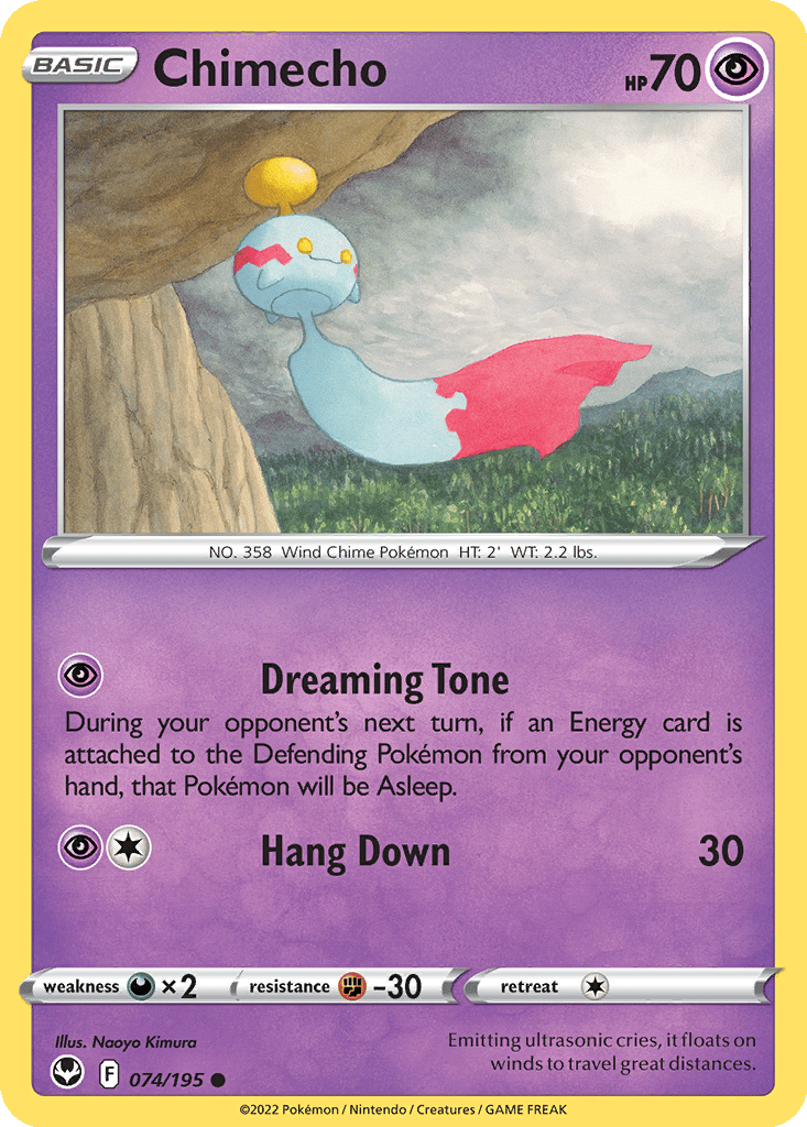 Chimecho card