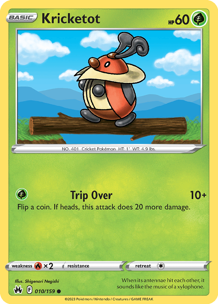 Kricketot card