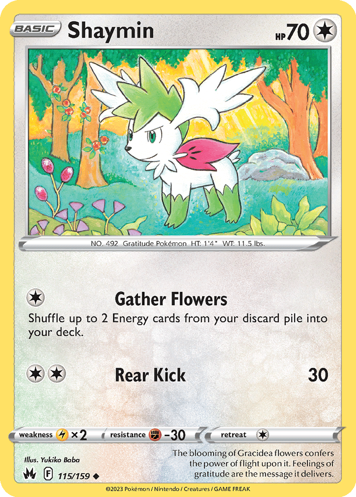 Shaymin card