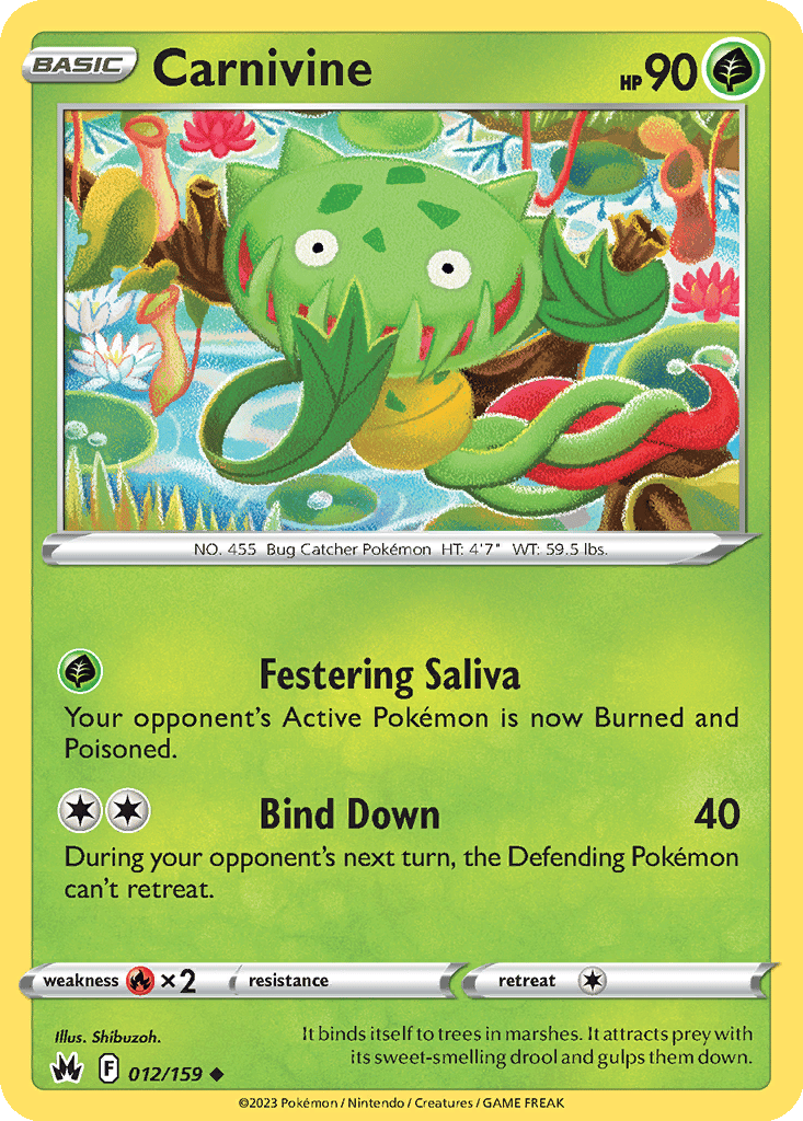 Carnivine card