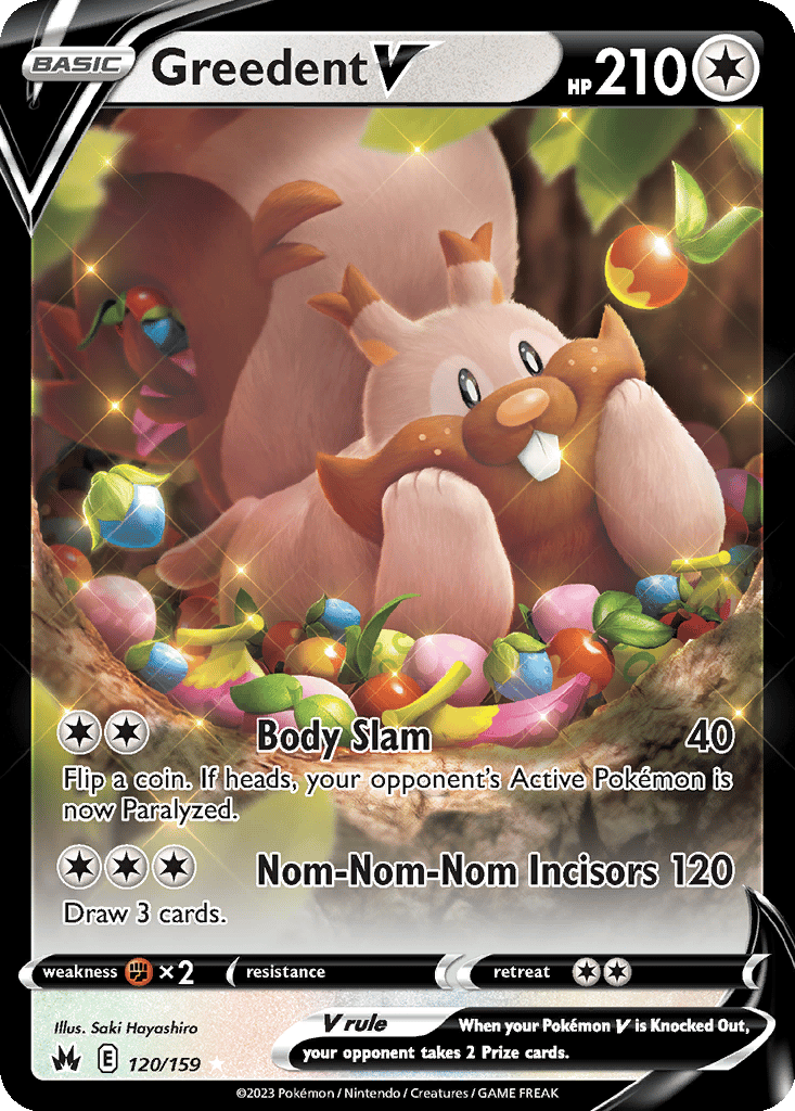 Greedent V card