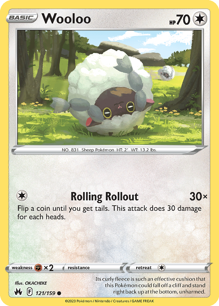 Wooloo card
