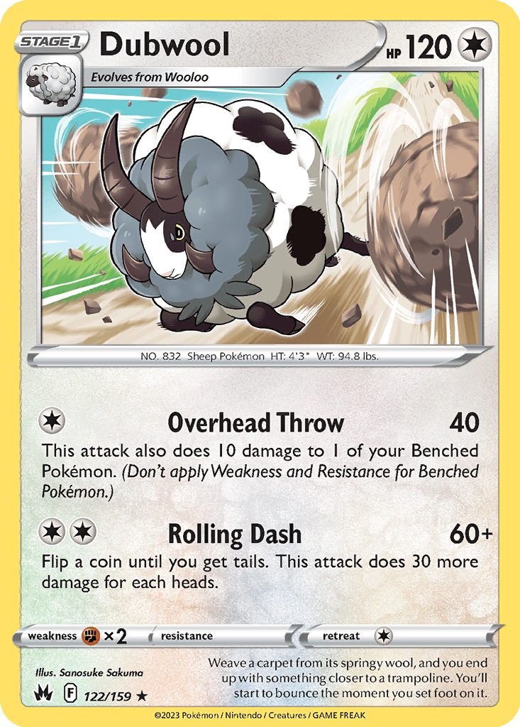 Dubwool card