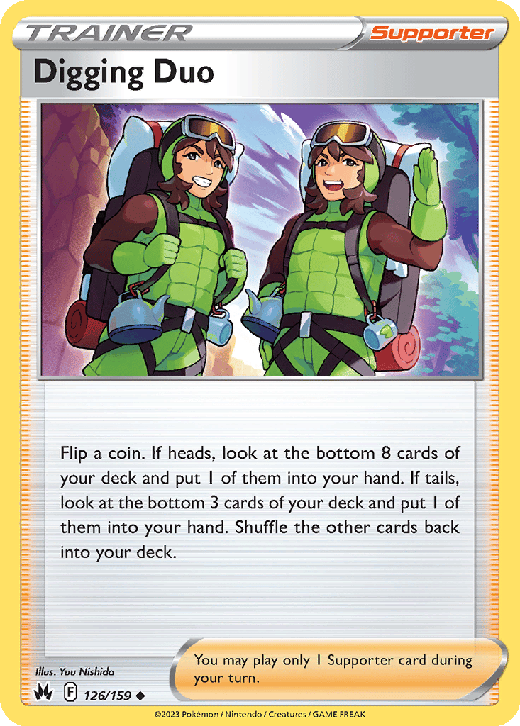 Digging Duo card